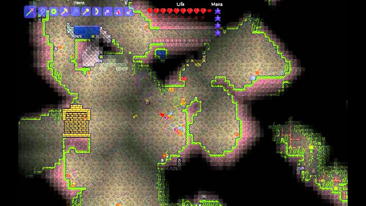 Let's Play Terraria Deutsch 65 - Natures Gift Feral Claws 2 Herzen Anklet of the Wind - YouTube