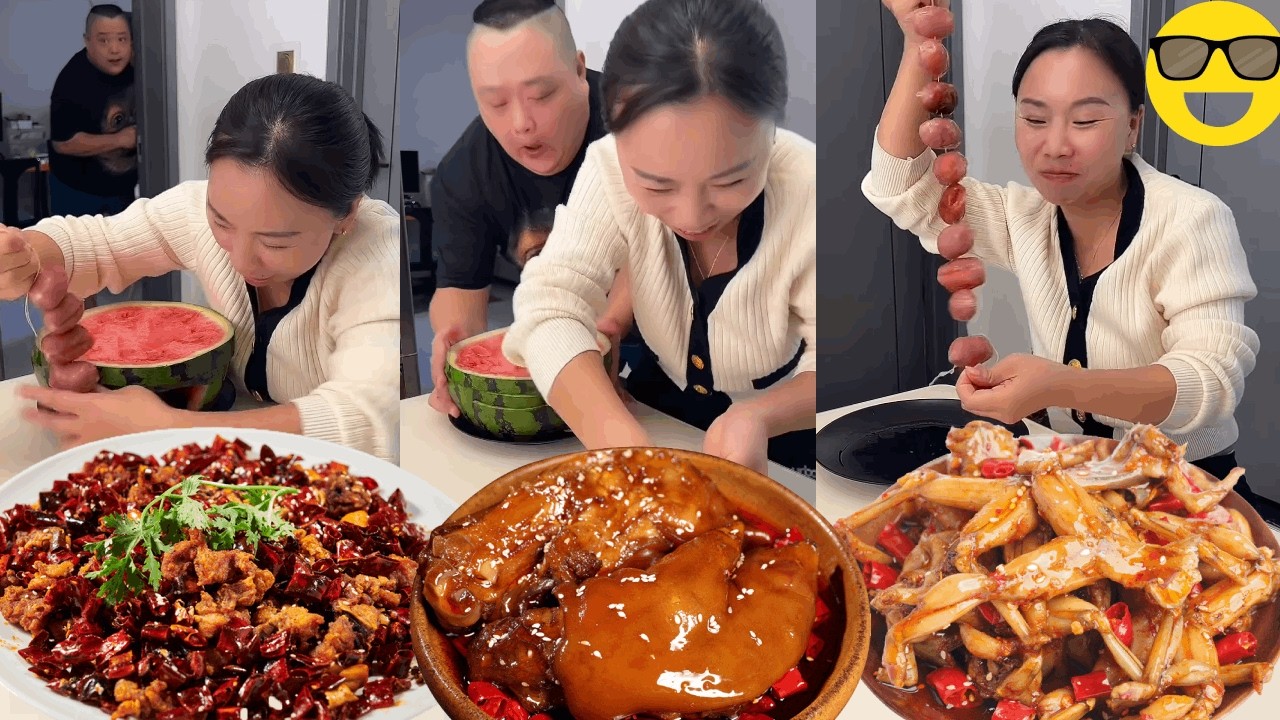 My Silly Husband Thought I Put The Sausage Inside The Watermelon!