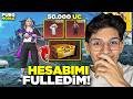 OYUNDAKİ BÜTÜN SANDIKLARI AÇTIM ( hesabım fullendi ) ! 55.000 UC - PUBG MOBİLE