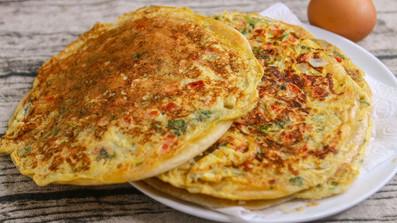 Egg Paratha Recipe | Crispy Egg Paratha Recipe | Homemade Restaurant Style Flaky Layered Egg Paratha - YouTube