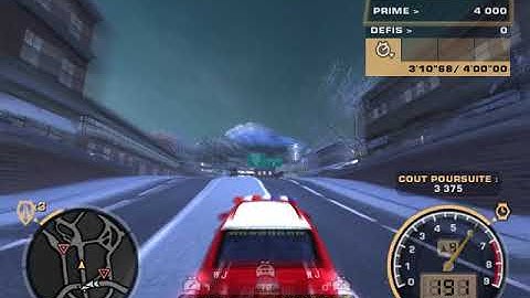 Complete NFSMW Challenge Series #48 in 1 Minute (Pursuit Duration 0:55.43)