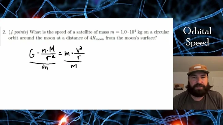 PHYSICS QUESTION: ORBITAL SPEED