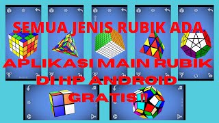 Main Rubik Di HP Android Menggunakan Aplikasi Kubus Ajaib 3D screenshot 1