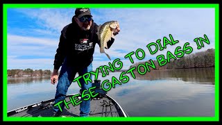 Early Spring Bass Fishing On Lake Gaston