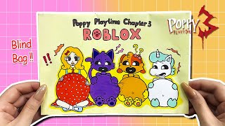 [🐾paper diy🐾] Poppy Playtime Chapter 3 Pregnant Blind Bag Compilation (+smiling critters) #catnap