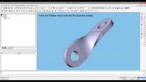 Esprit Getting started smash a model to extract geometry and create chain features