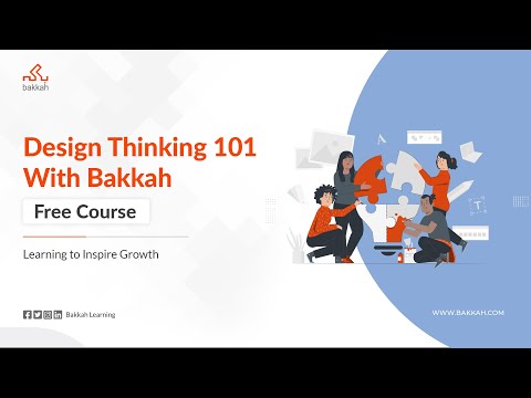 Design Thinking And Creativity For Innovation Course دورة التفكير التصميمي والإبداع لتعزيز الابتكار