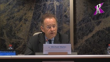 Michael Møller, DG of the UN Geneva at 2nd Dialogue on Faith, Peacebuilding & Development