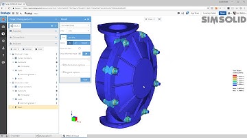 SIMSOLID Cloud bolt tightening loads