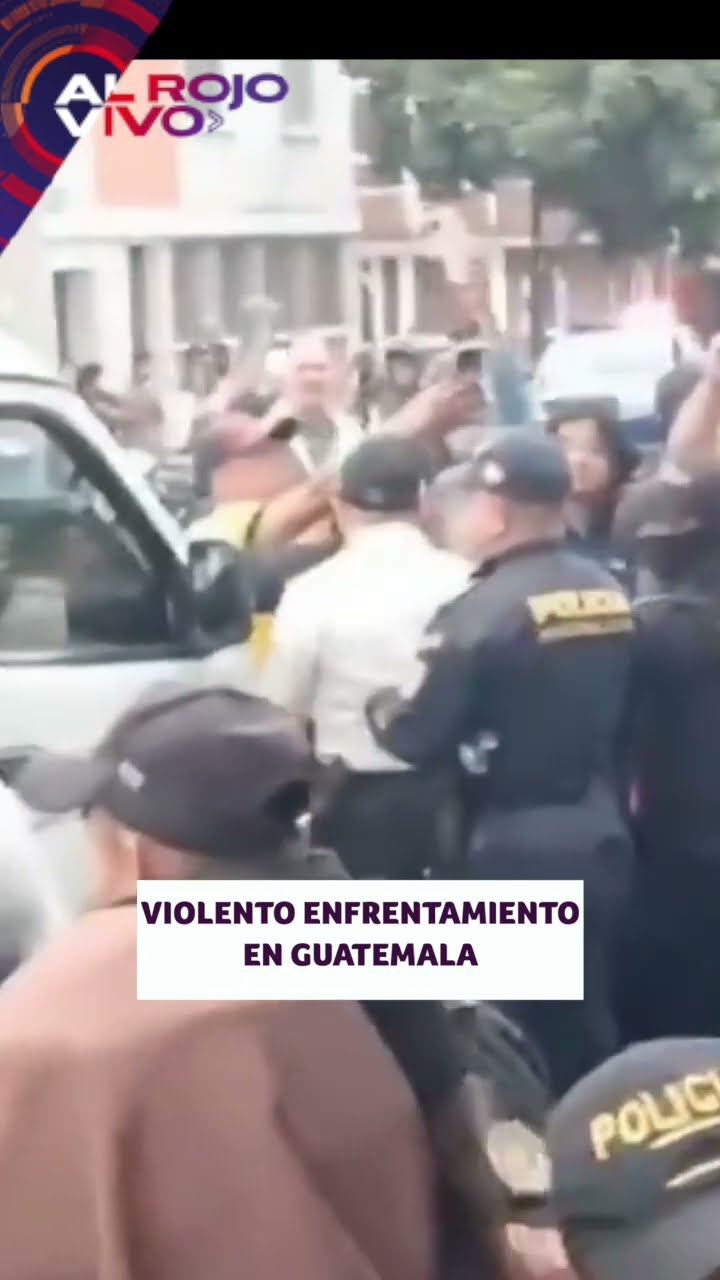 Violento enfrentamiento entre policías y judíos en Guatemala | ARV