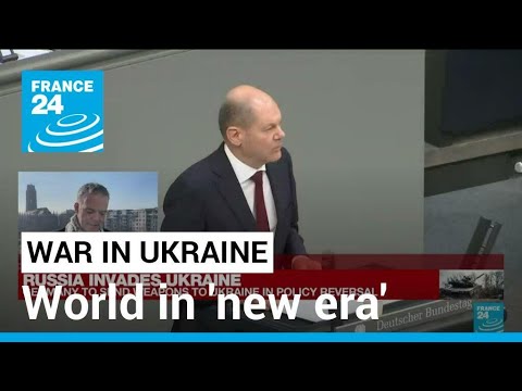 World in 'new era' after Russian invasion of Ukraine, said Germany's Scholz • FRANCE 24 English