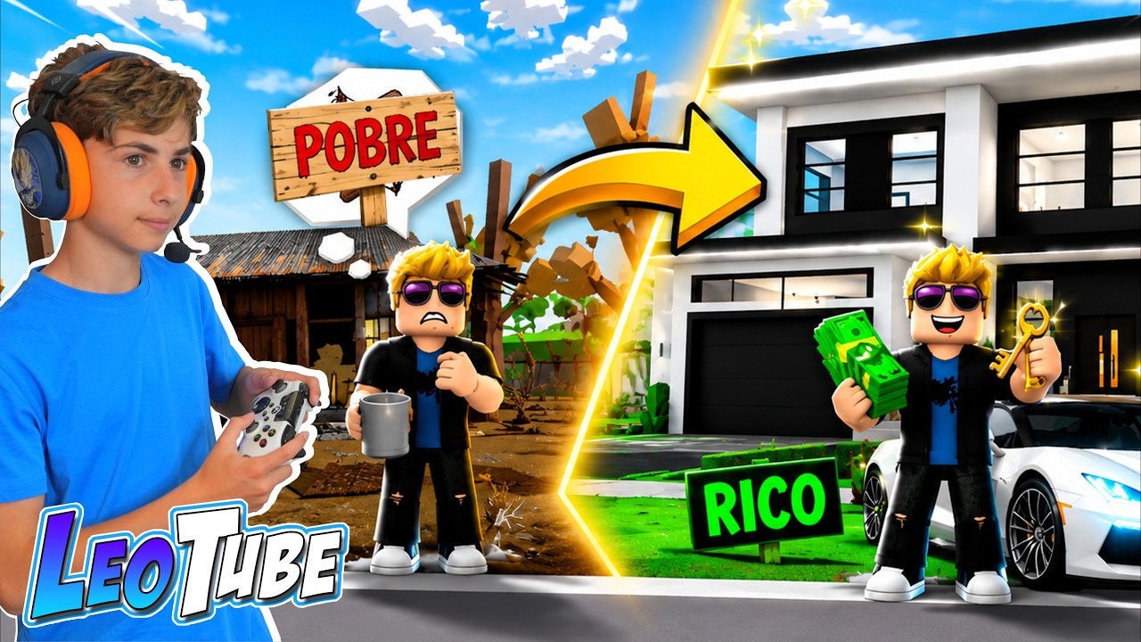De POBRE a RICO #1 Roblox