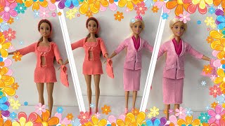 Barbie’nin pembe etekli ceketli takımı 🩷🌸💐- Oyuncak Modası #barbieclothes