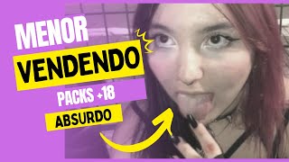 BELLE BELINHA A TIKTOKER MENOR DE IDADE QUE VENDE PACK ADULTO