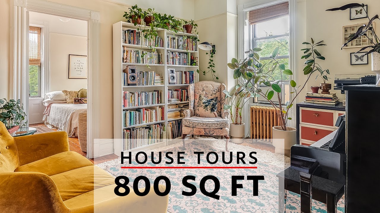 House Tours: A Couple'S 800 Sq Ft Apartment In Brooklyn, New York - Youtube