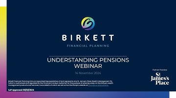 Understanding Pensions Webinar - 14 November 2024