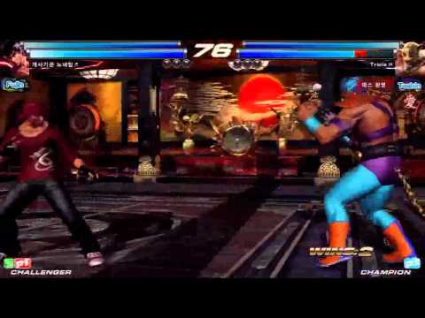 Tekken Tag 2 Unlimited Triple H King A King Vs Noname Law Nina 