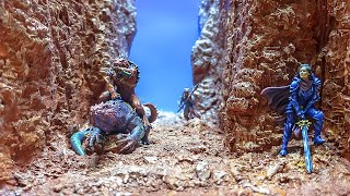 Watch this Lizard Hunt Diorama Build