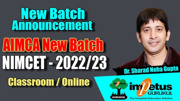 New batch announcement for NIMCET 2022 & 2023 | Class room | Live class | Impetus Gurukul