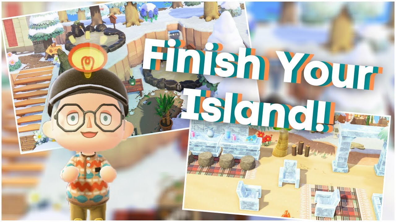 Non-Holiday Winter Small Area Ideas for Your Island! | ACNH Design Tips