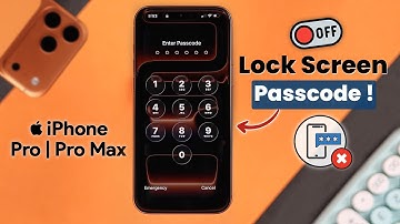 iPhone 17 Pro Max | Pro - How To Turn Off Passcode Lock!