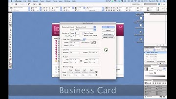InDesign Document Presets