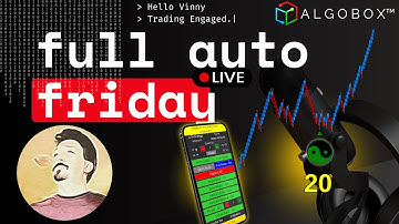 NinjaTrader 🟢 AUTOMATED Live Futures Trading | Day Trading w Vinny Emini