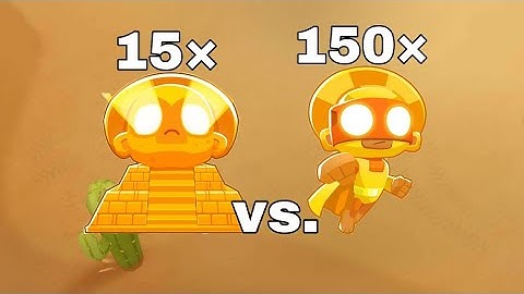 Btd6 15 maxed sun temples vs. 150 sun avatars