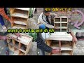 How To Make Wooden Pigeons Fancy House Part - 1 | Easy Trick Make Pigeon House.