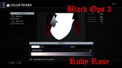 Black Ops 3 Emblems:  RWBY, Ruby Rose