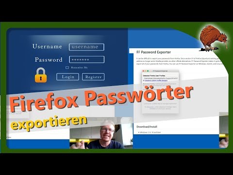 Passwörter und Zugangsdaten aus Firefox exportieren