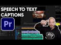 Auto-Generate Captions in Adobe Premiere Pro 2021 π₯
