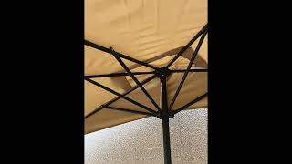 Half Round Patio Umbrella Manufacturer | Outdoor Wall Umbrella OEM Supplier | YMOUTDOOR