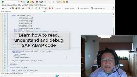 Debugging SAP ABAP Code For Non Programmers - learn SAP ABAP