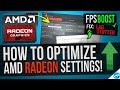 🔧 How to Optimize AMD Settings For GAMING & Performance The Ultimate GUIDE