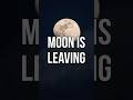 The moon is leaving us 🤯 #space #moon #astronomy #facts