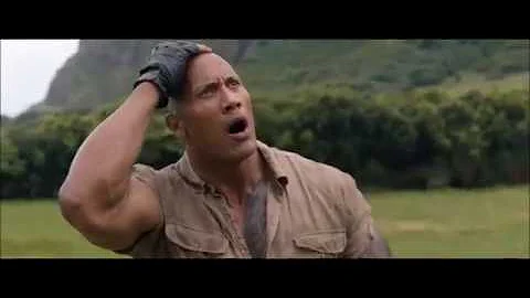 Jumanji Welcome to the Jungle - Dwayne Johnson Smo...