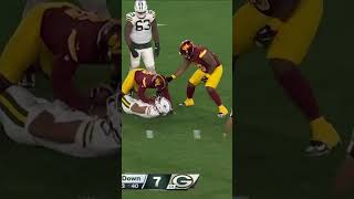 Washington Commanders- Jacob Martin Sacks Jordan Love