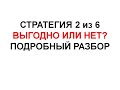 Стратегия 2 из 6. Подробный разбор. Начало тестирования