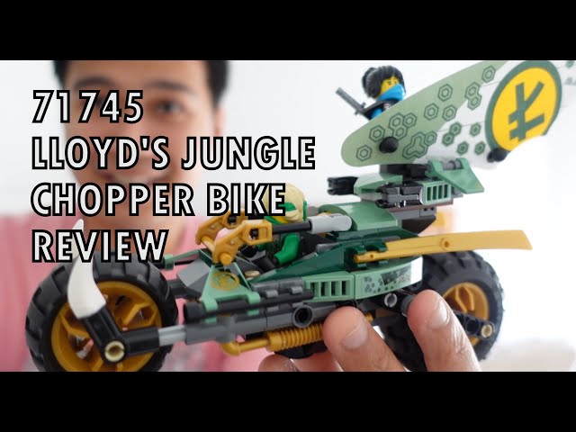 Lego Ninjago 71745 Lloyd'S Jungle Chopper Bike Review & Speed Build (Season  14 - The Island) - Youtube