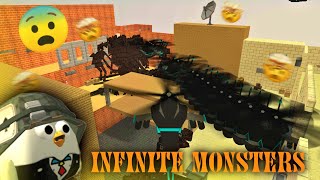 Infinite Monsters 😨 | Chicken Gun 🐔