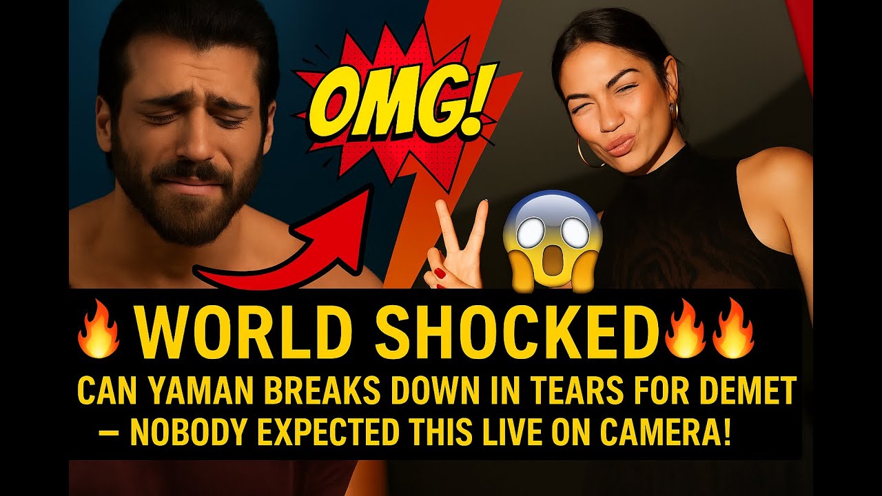 Мир в шоке 😱🔥 Джан Яман расплакался из-за Демет — никто не ожидал этого в прямом эфире на камеру!