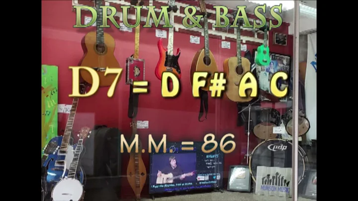 D7 (Drum & Bass M.M. = 86) One Chord Jam Vamp