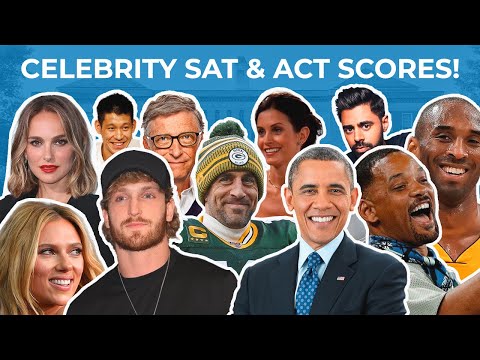 Celebrity SAT & ACT Scores!