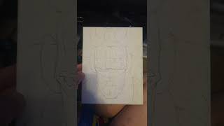 Drawing android 16 from dragon ball z #shorts #art