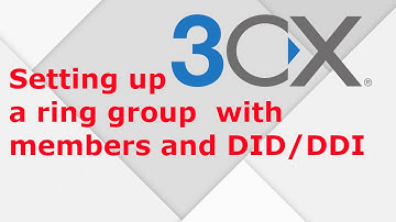 3CX Tutorial: Adding a Ring Group and Members for Efficient Call Distribution