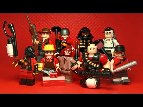 The ACTUAL Perfect Team Fortress 2 Custom Lego Minifigures!