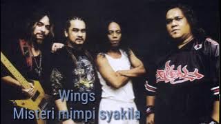 Wings - Misteri mimpi syakila (Karaoke)