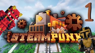 Minecraft STEAMPUNK #1 Co nám tenhle modpack připravil?!😈 w/Bohdym