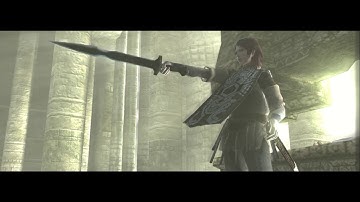 Shadow of the Colossus PS2 intro and opening running on PCSX2 1440p